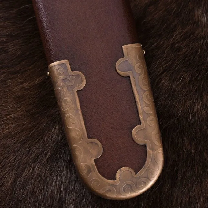 Deepeeka Angelsächsische Schwert Fetter Lane, Damaststahl Stahl 8 Deepeeka Angelsächsische Schwert Fetter Lane, Damaststahl Stahl – Bild 6