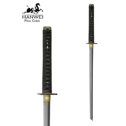 Hanwei Battle-ready Ninja Katana Mit Weißer Samé (stumpf 3 Mm)
