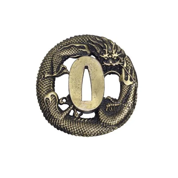 John Lee Drache Tsuba 3 John Lee Drache Tsuba