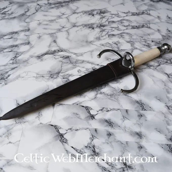 Deepeeka Main-gauche Mit Knochengriff 5 Deepeeka Main-gauche Mit Knochengriff – Bild 3