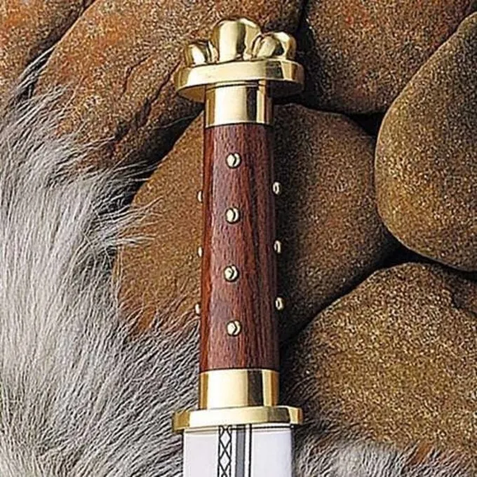 Windlass Steelcrafts Merowinger Seax British Museum 4 Windlass Steelcrafts Merowinger Seax British Museum – Bild 2