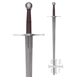 SPQR Mittelalterliches Bastardschwert 115 Cm, Battle-ready (stumpf 3 Mm)