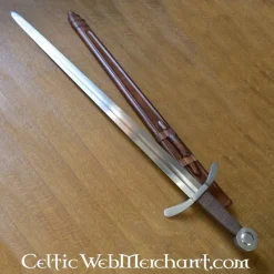 Deepeeka Mittelalterliches Kreuzritter Schwert, Battle-ready (stumpf 3 Mm) -Schwerter Verkäufe mittelalterliches kreuzritter schwert battle ready 3