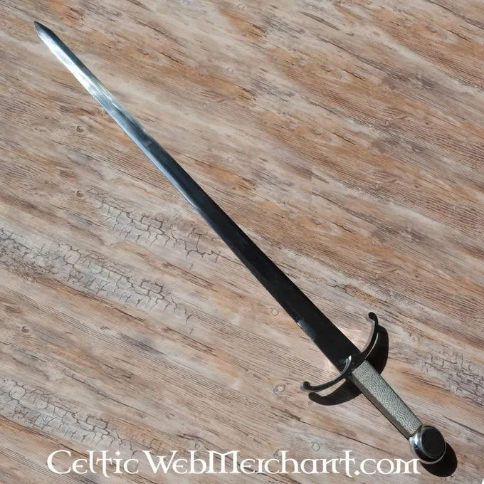 Deepeeka Mittelalterliches Schwert Mit Gebogener Parierstange 6 Deepeeka Mittelalterliches Schwert Mit Gebogener Parierstange – Bild 4