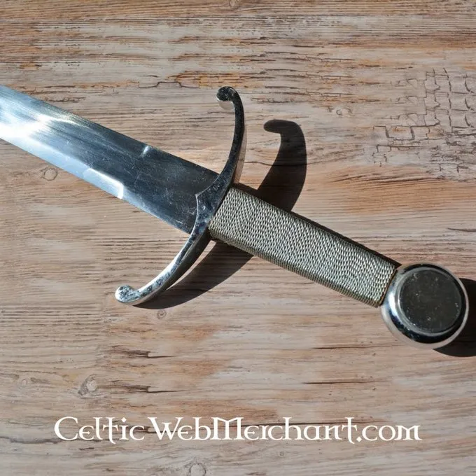 Deepeeka Mittelalterliches Schwert Mit Gebogener Parierstange 3 Deepeeka Mittelalterliches Schwert Mit Gebogener Parierstange