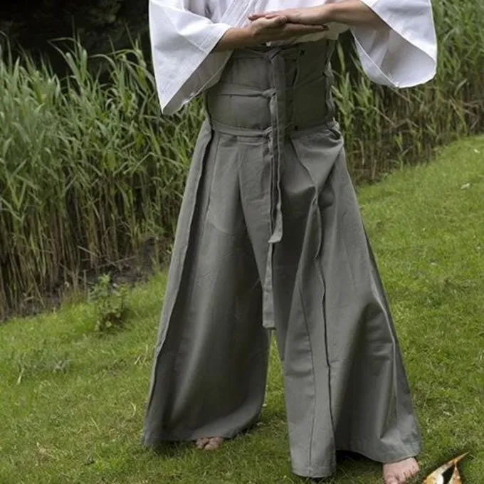 Epic Armoury Samurai Hose, Grau 4 Epic Armoury Samurai Hose, Grau – Bild 2