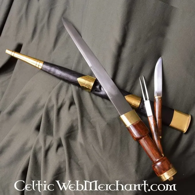 Deepeeka Sgian Achlais Mit Messer Und Gabel 4 Deepeeka Sgian Achlais Mit Messer Und Gabel – Bild 2