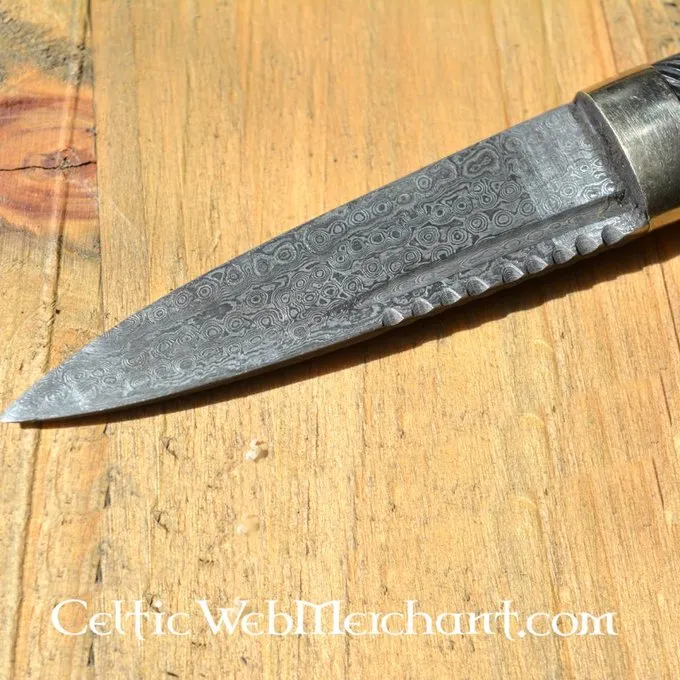Deepeeka Sgian Dubh Von Damaszener Stahl 5 Deepeeka Sgian Dubh Von Damaszener Stahl – Bild 3