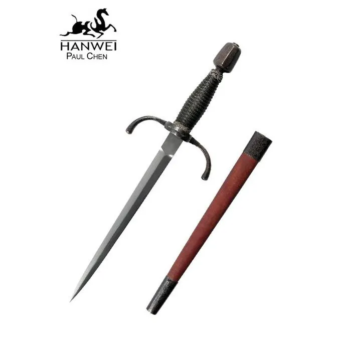 Hanwei Solingen Linkshanddolch Antiqued 4 Hanwei Solingen Linkshanddolch Antiqued – Bild 2