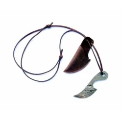 Viking Neckknife Damaskus -Schwerter Verkäufe viking neckknife damaskus 3