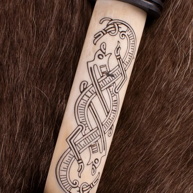 Deepeeka Wikinger Scramasax Im Jellinge-Stil, 10. Jh. 6 Deepeeka Wikinger Scramasax Im Jellinge-Stil, 10. Jh. – Bild 4