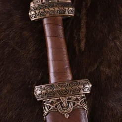 Deepeeka Wikingerschwert Insel Eigg, Ledergriff, Temperiert -Schwerter Verkäufe wikingerschwert insel eigg ledergriff temperiert 3